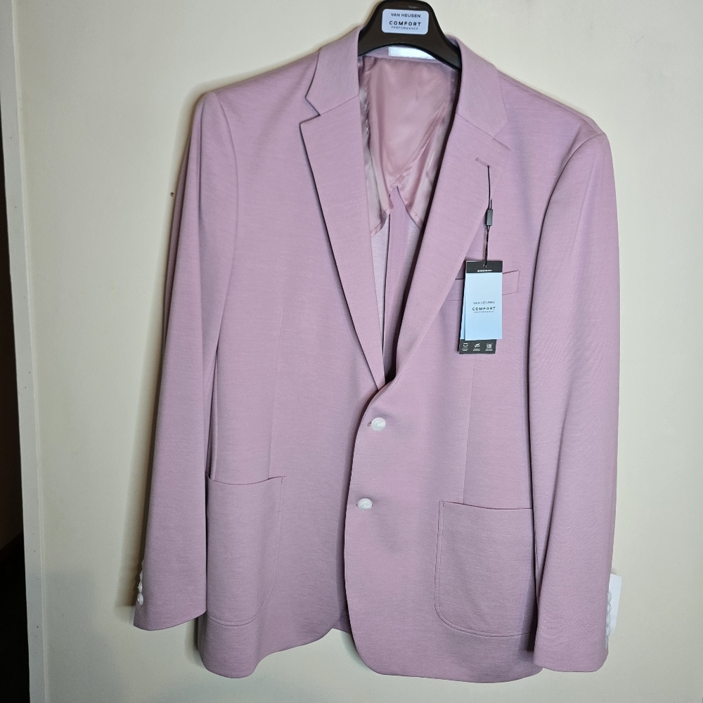 Van Heusen Lilac Blazer 46 Long